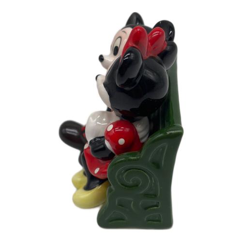 DISNEY (ディズニー) ミッキー＆ミニー ディズニーグッズ レトロホビー・経年劣化有・陶器製・裏面印字消え有 80年代Disney