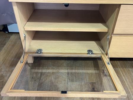 無印良品 (ムジルシリョウヒン) テレビボード 幅:約110㎝ ナチュラル