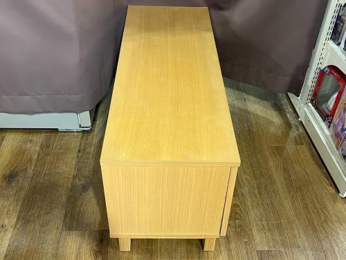 無印良品 (ムジルシリョウヒン) テレビボード 幅:約110㎝ ナチュラル 木製AVラック