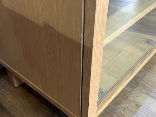 無印良品 (ムジルシリョウヒン) テレビボード 幅:約110㎝ ナチュラル 木製AVラック