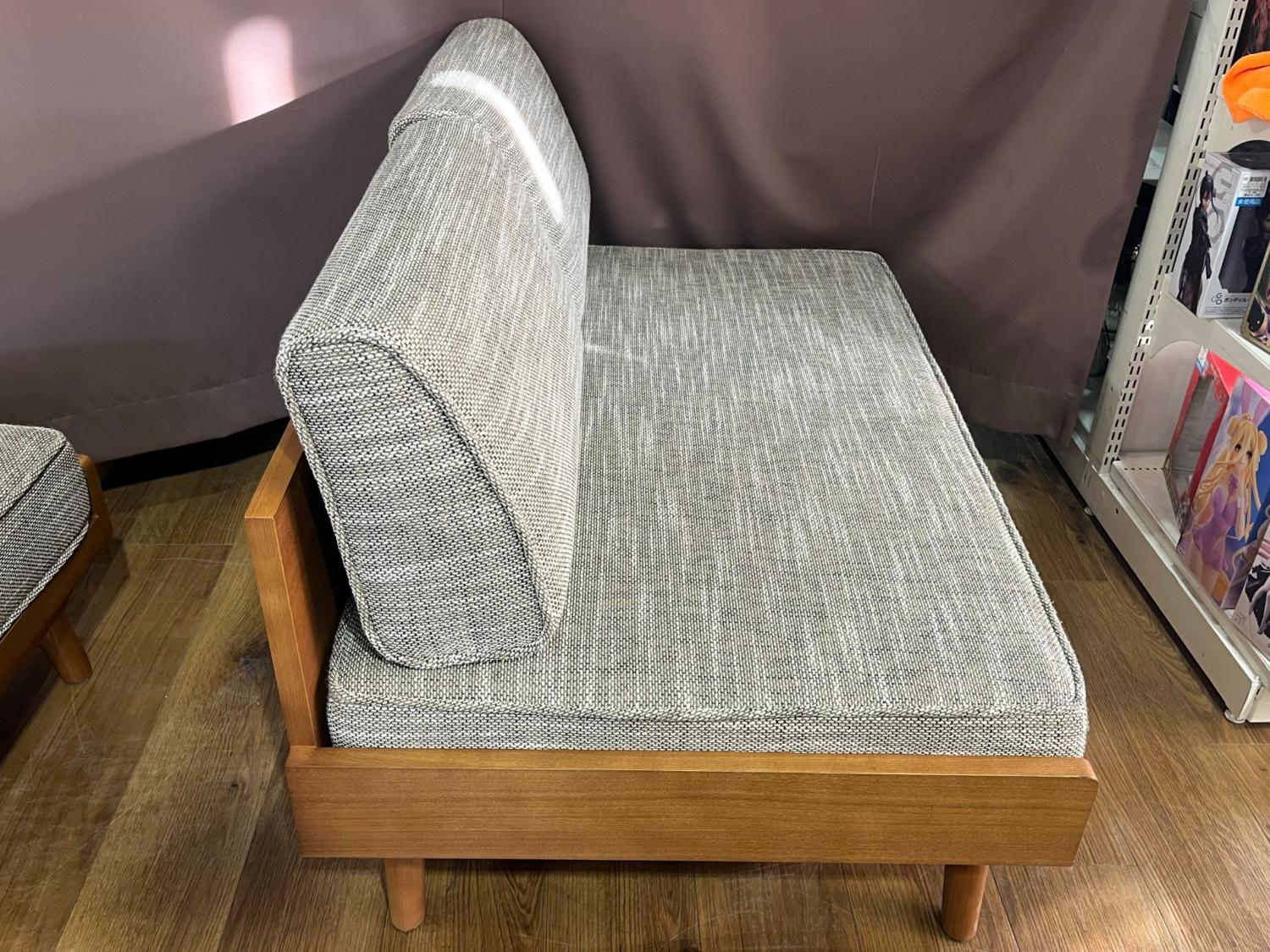 UNICO (ウニコ) 2人掛けソファー 363 グレー ALBERO｜トレファクONLINE