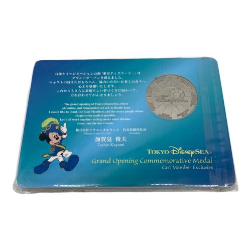 ディズニーシーオープン 記念メダル ディズニーグッズ　Disney