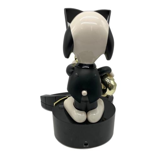 PEANUTS (ピーナッツ) スヌーピー 電話機 キャラクターグッズ 電池カバー内部サビ有 ジャンク/現状販売/インテリアとして