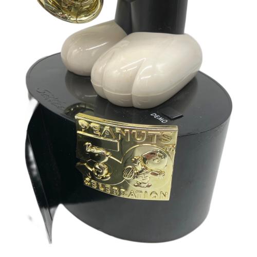 PEANUTS (ピーナッツ) スヌーピー 電話機 キャラクターグッズ 電池カバー内部サビ有 ジャンク/現状販売/インテリアとして