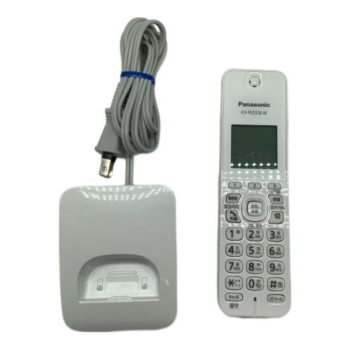Panasonic (パナソニック) 子機付電話機 KX-PD350-W 2023年発売モデル