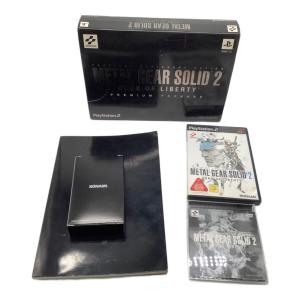 METAL GEAR SOLID 2 プレミアムパッケージ Playstation2用ソフト 付属品完備 -