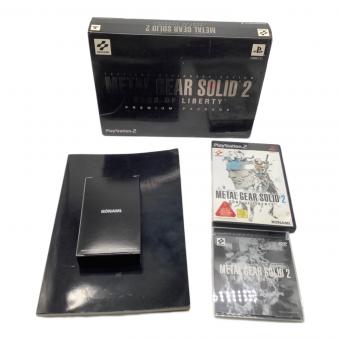 METAL GEAR SOLID 2 プレミアムパッケージ Playstation2用ソフト 付属品完備 -