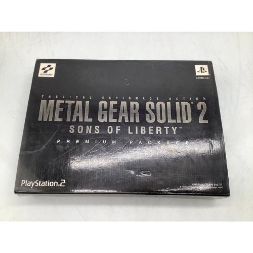 METAL GEAR SOLID 2 プレミアムパッケージ Playstation2用ソフト 付属品完備 -