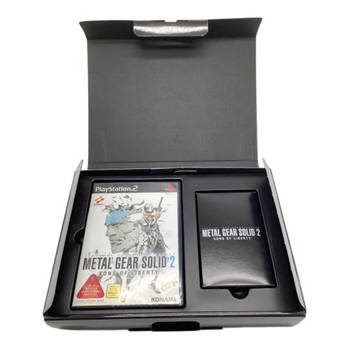METAL GEAR SOLID 2 プレミアムパッケージ Playstation2用ソフト 付属品完備 -