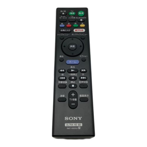 SONY (ソニー) Blu-rayプレーヤー UBP-X800 2017年製