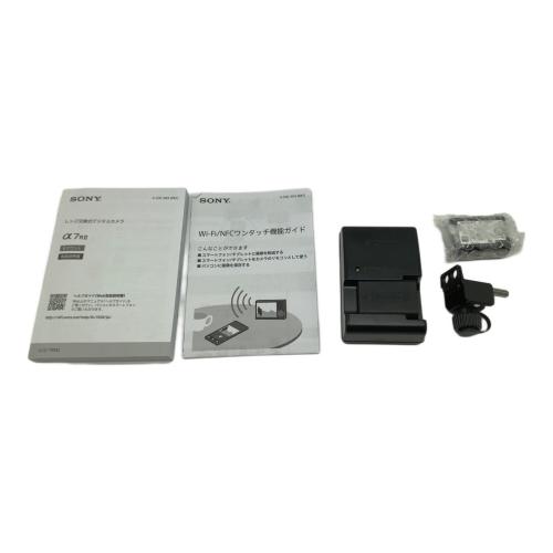 SONY (ソニー) ミラーレス一眼カメラ α7R II ILCE-7RM2 ホットシューカバー欠品