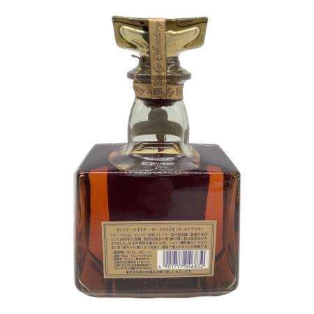サントリー 15年熟成ウイスキー 750ml サントリー ローヤル ウィスキー 15年 750ml｜トレファクONLINE