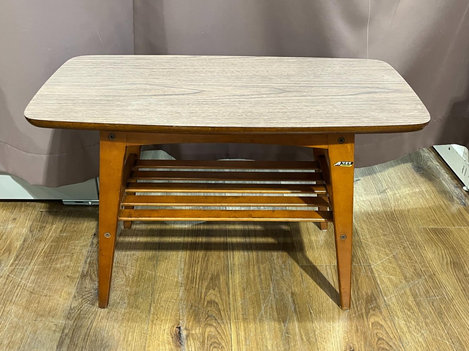 オールドカリモク コーヒーテーブル オールド・旧ロゴ ブラウン