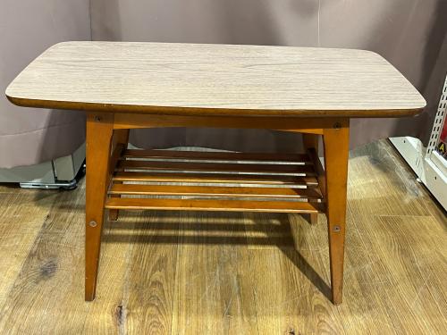 オールドカリモク コーヒーテーブル オールド・旧ロゴ ブラウン