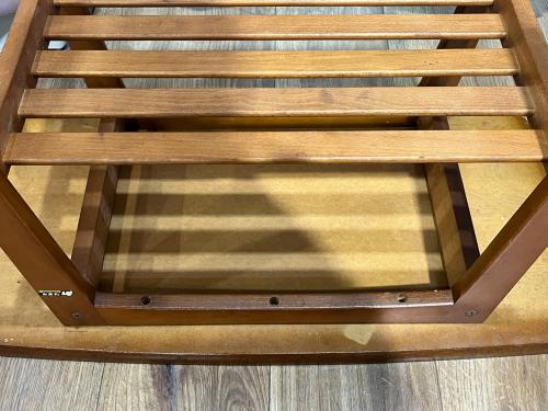 オールドカリモク コーヒーテーブル オールド・旧ロゴ ブラウン