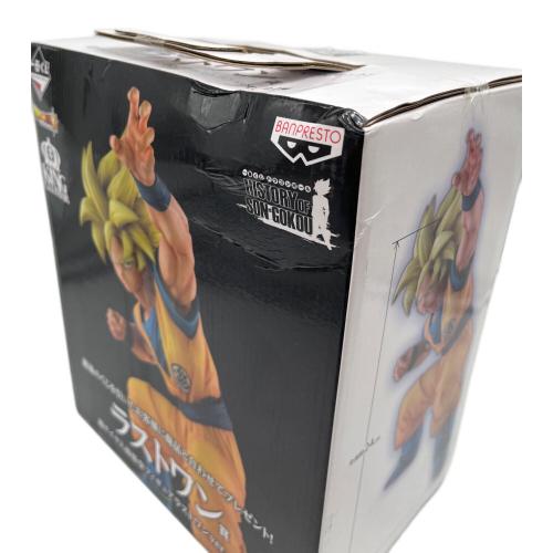 KING CLUSTAR ラストワン賞 超サイヤ人孫悟空 フィギュアラストワンVer フィギュア 箱ヘコミ有 一番くじ