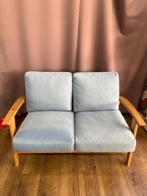 URBAN RESEARCH (アーバンリサーチ) 2人掛けソファー  ナチュラル×グレー Bothy