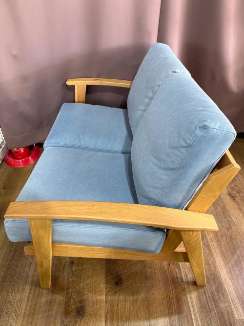 URBAN RESEARCH (アーバンリサーチ) 2人掛けソファー  ナチュラル×グレー Bothy