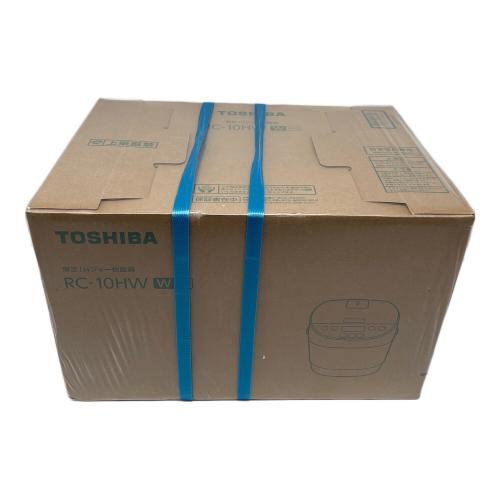 TOSHIBA (トウシバ) IH炊飯ジャー RC-10HW　未使用品