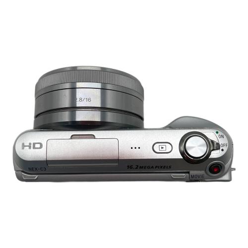 SONY (ソニー) ミラーレス一眼カメラキット NEX-C3 液晶キズ有