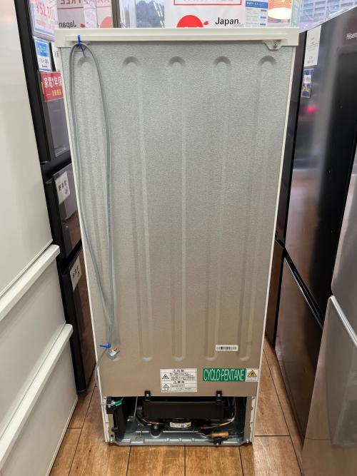 Panasonic (パナソニック) 2ドア冷蔵庫 NR-B16C1-W 2024年製 111 156L