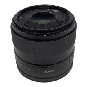 SONY (ソニー) 単焦点レンズ E35mm F1.8 SEL35F18 レンズ内ヨゴレ有