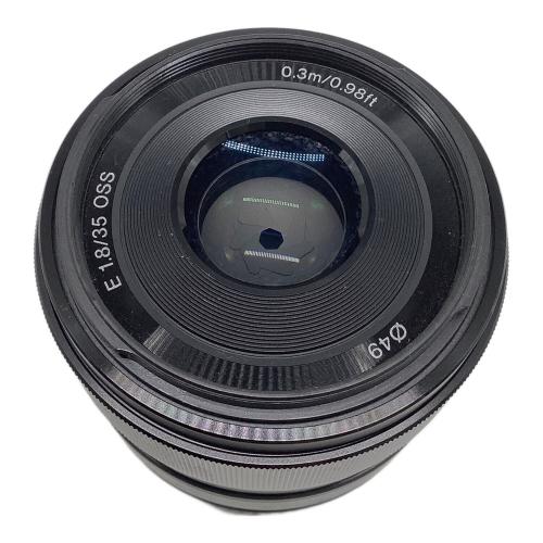 SONY (ソニー) 単焦点レンズ E35mm F1.8 SEL35F18 レンズ内ヨゴレ有