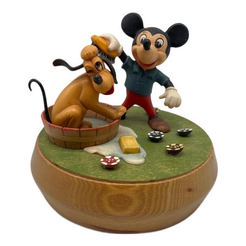 ミッキー＆プルート ヴィンテージオルゴール アンリ社製 ディズニー