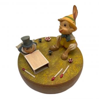 ピノキオ ヴィンテージオルゴール アンリ社製 ディズニーグッズ