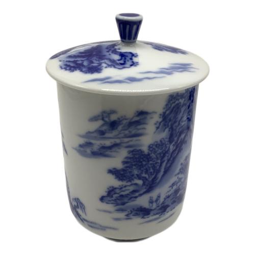 香蘭社 (コウランシャ) 湯呑み揃え 染付山水