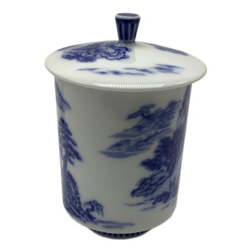 香蘭社 (コウランシャ) 湯呑み揃え 染付山水