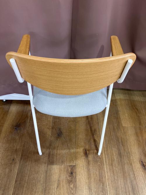 IDEE (イデー) アームチェアー 216 グレー×ナチュラル×ホワイト DJANGO