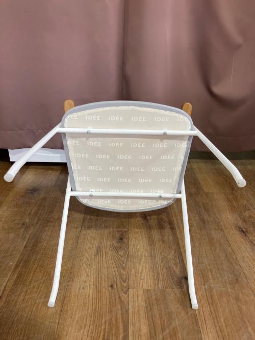 IDEE (イデー) アームチェアー 216 グレー×ナチュラル×ホワイト DJANGO