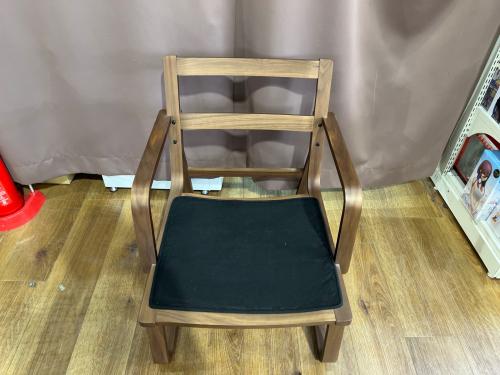 無印良品 (ムジルシリョウヒン) 1人掛けソファー 82598537 別売りカバー・アームレスト付属 グレー×ブラウン