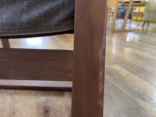 無印良品 (ムジルシリョウヒン) 1人掛けソファー 82598537 別売りカバー・アームレスト付属 グレー×ブラウン