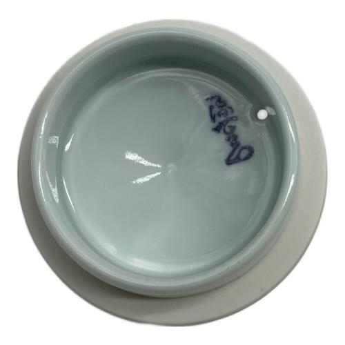 源右衛門窯 (ゲンエモンガマ) 湯呑みセット 青彩菊絵