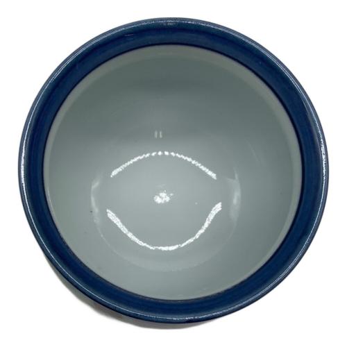 源右衛門窯 (ゲンエモンガマ) 湯呑みセット 青彩菊絵