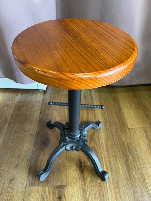 DULTON (ダルトン) スツール S245-86ABK ブラウン×ブラック BAR STOOL ANTIQUE BLACK