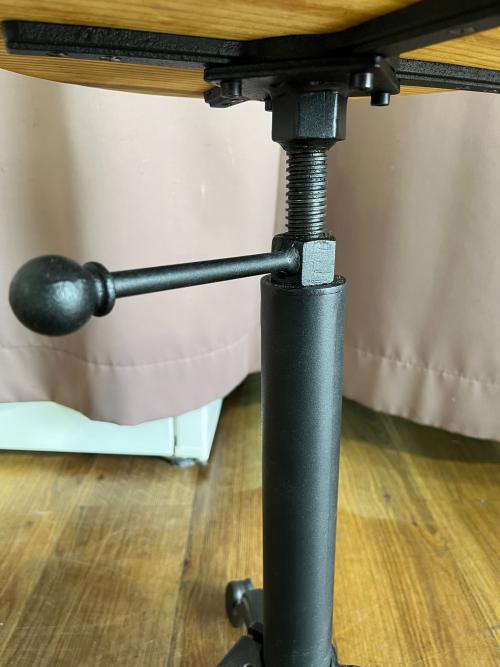 DULTON (ダルトン) スツール S245-86ABK ブラウン×ブラック BAR STOOL ANTIQUE BLACK