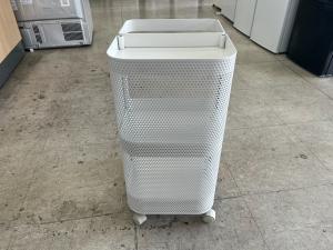 IKEA (イケア) キャリーワゴン ホワイト×ナチュラル・廃盤品 DAJLIEN