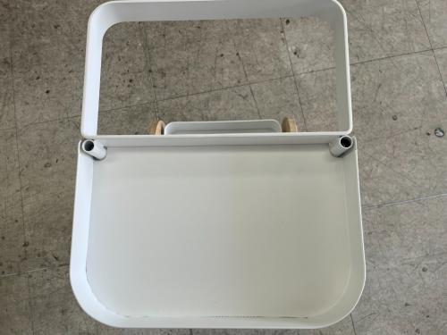 IKEA (イケア) キャリーワゴン ホワイト×ナチュラル・廃盤品 DAJLIEN