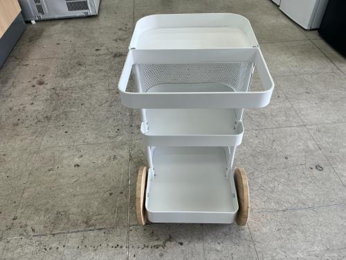IKEA (イケア) キャリーワゴン ホワイト×ナチュラル・廃盤品 DAJLIEN