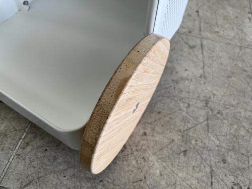 IKEA (イケア) キャリーワゴン ホワイト×ナチュラル・廃盤品 DAJLIEN