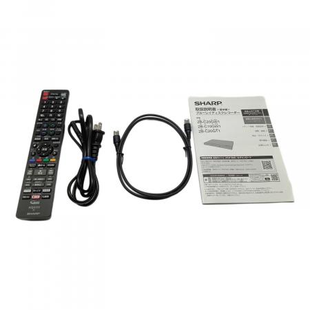 【未使用品】　シャープ　ブルーレイレコーダー　2B-C10GW1　2025年製 SHARP（シャープ） ブルーレイディスクレコーダー AQUOS ブルーレイ 2B