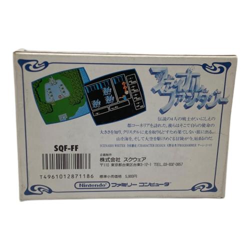 ファイナルファンタジー ファミコン用ソフト -スクエア・エニックス