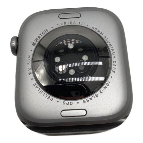 Apple (アップル) GPS+Cellularモデル Apple Watch Series 11 46mm Aluminum Case スペースグレイ