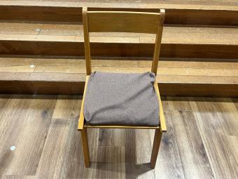 UNICO (ウニコ) ダイニングチェアー ナチュラル×グレー CORSO