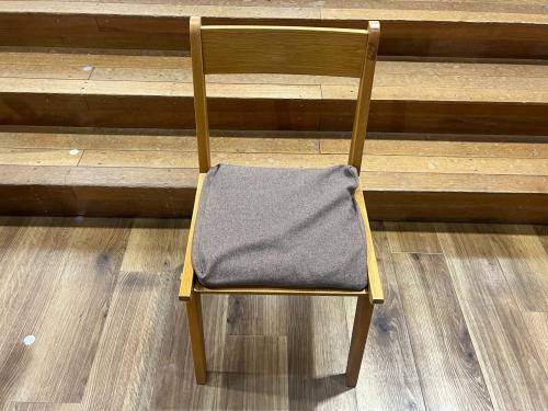 UNICO (ウニコ) ダイニングチェアー ナチュラル×グレー CORSO