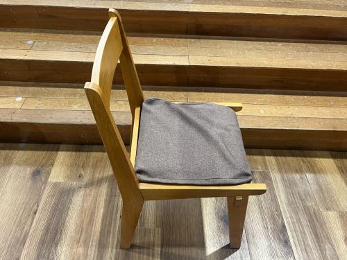 UNICO (ウニコ) ダイニングチェアー ナチュラル×グレー CORSO