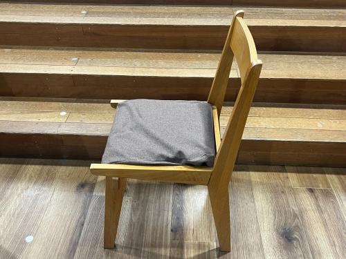 UNICO (ウニコ) ダイニングチェアー ナチュラル×グレー CORSO